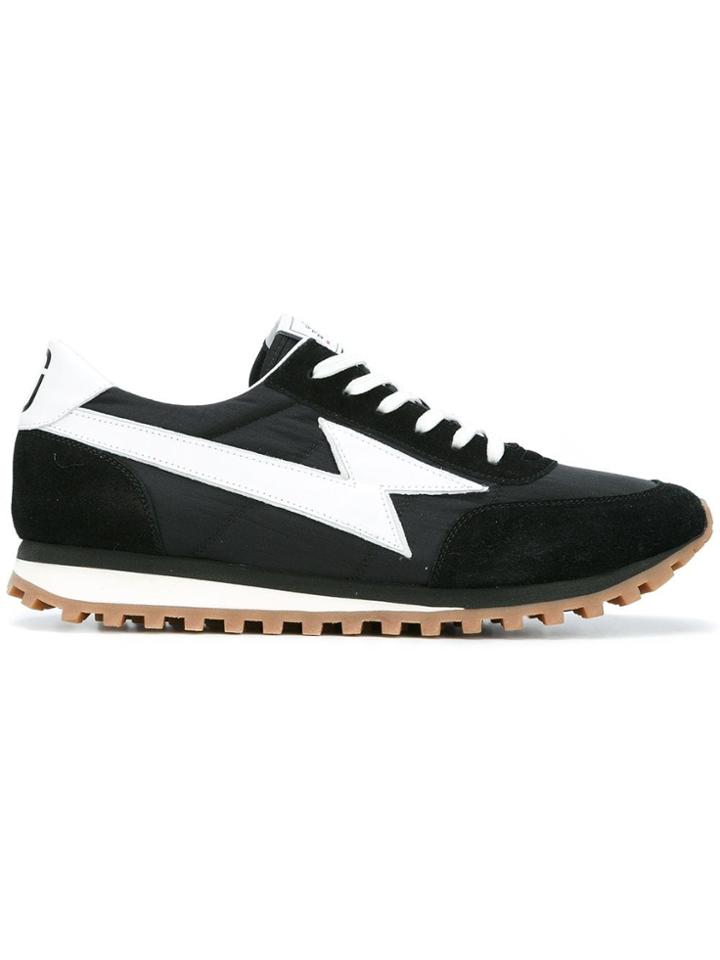 Marc Jacobs 'lightning Bolt' Sneakers - Black