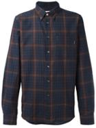 Ps By Paul Smith Plaid Shirt, Men's, Size: Small, Blue, Cotton