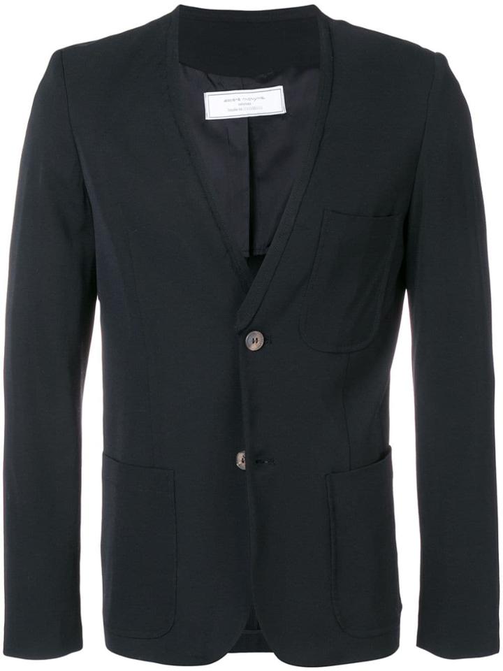 Société Anonyme Yale Collarless Blazer - Black