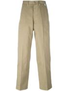 Facetasm Mid-rise Loose-fit Trousers, Men's, Size: 3, Nude/neutrals, Polyester/cotton
