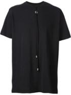 Craig Green Drawstring Detail T-shirt, Men's, Size: Large, Black, Cotton