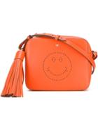 Anya Hindmarch 'smiley' Crossbody Bag, Women's, Yellow/orange