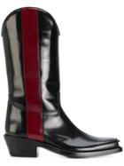 Calvin Klein 205w39nyc Western Ed Boots - Black