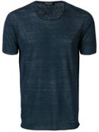 Roberto Collina Sheer T-shirt - Blue