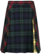 Ermanno Scervino Tartan A-line Skirt - Black