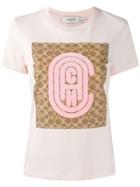 Coach Retro Signature T-shirt - Pink