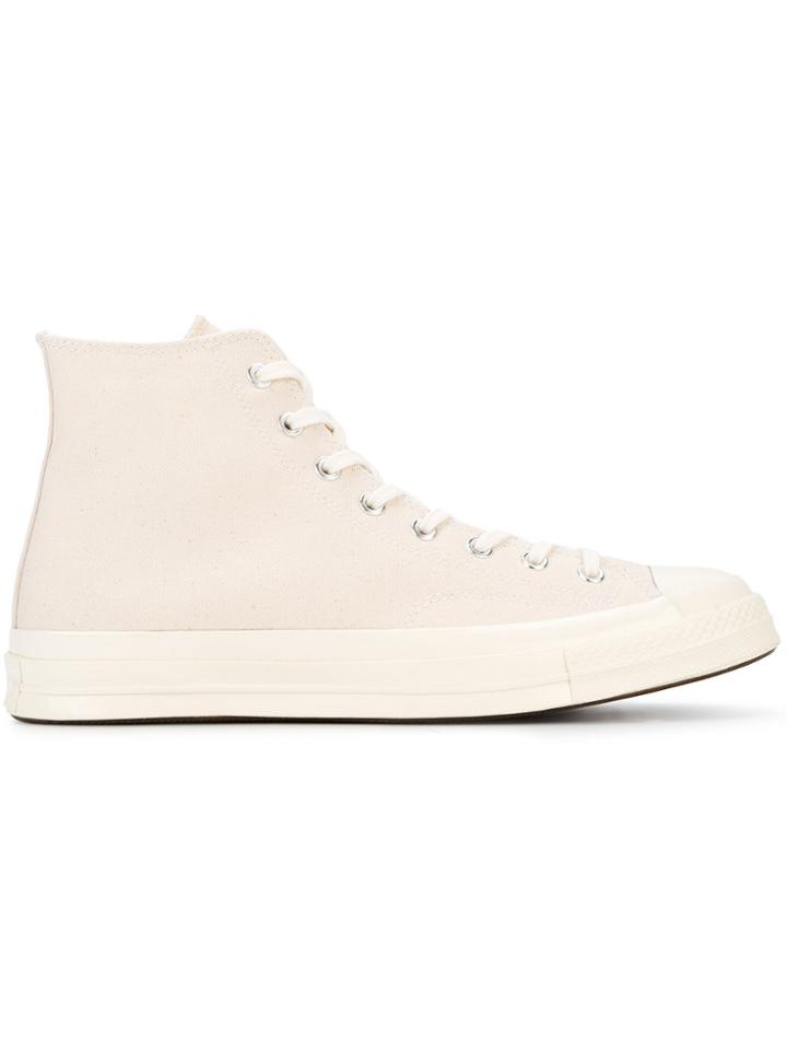 Converse Ecru All Star Hi 70's Trainers - Nude & Neutrals