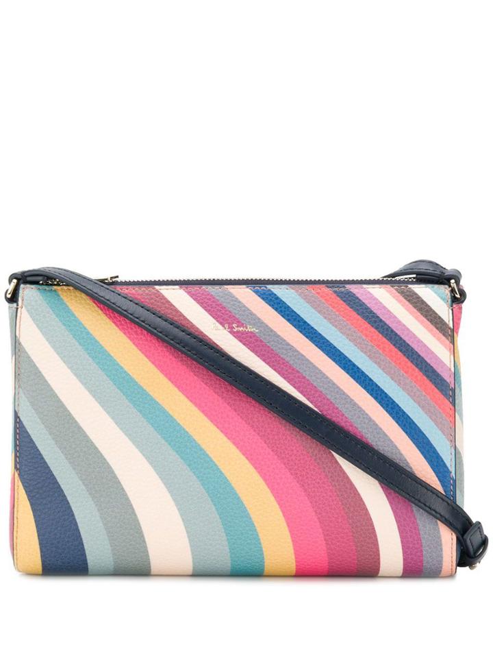 Paul Smith Swirl Print Crossbody Bag - Neutrals