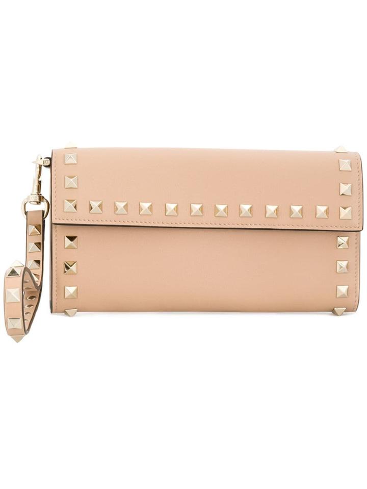 Valentino Valentino Garavani Rockstud Wallet - Neutrals