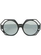 Christian Roth Eyewear Occupant Sunglasses - Blue