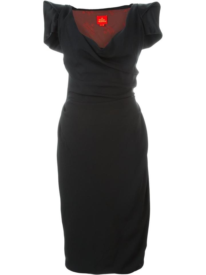 Vivienne Westwood Red Label Draped Fitted Dress