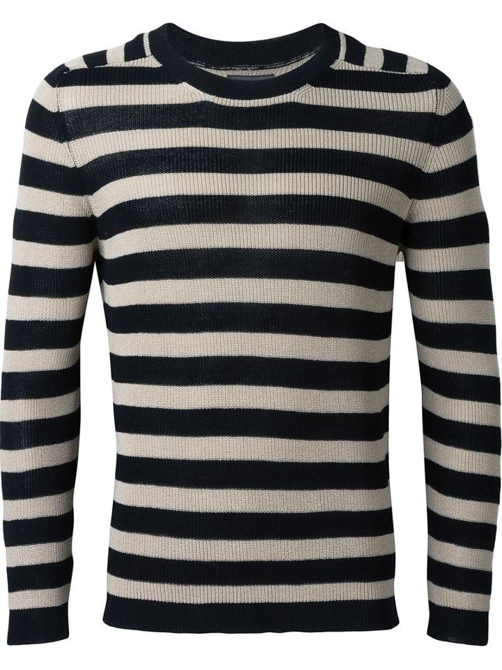 Laneus Striped Jumper