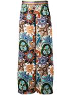 Missoni Floral Palazzo Trousers - Brown