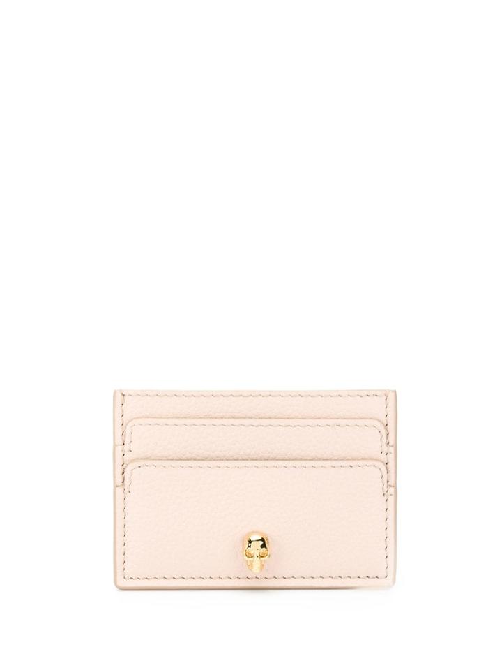 Alexander Mcqueen Logo Card Holder - Neutrals