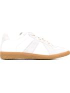 Maison Margiela Replica Sneakers, Women's, Size: 37, White, Rubber/suede/leather