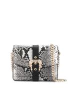 Versace Jeans Couture Pitone Buckle Cross Body Bag - Black