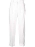 Khaite Catherine Trousers - White