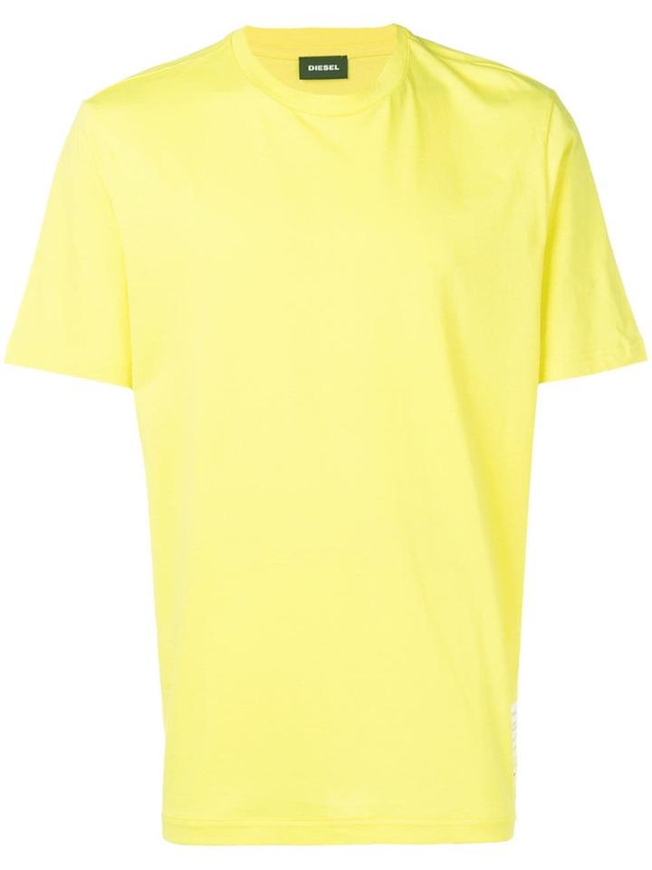 Diesel T-just-yr T-shirt - Yellow