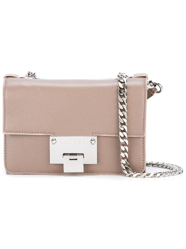 Jimmy Choo Rebel Crossbody Bag, Women's, Nude/neutrals, Goat Skin