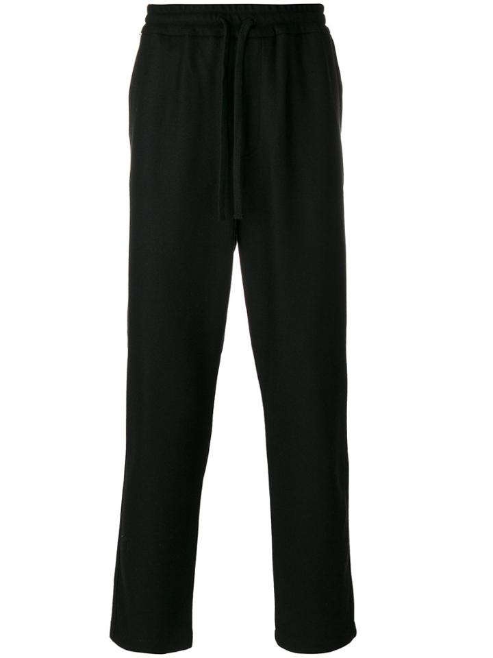 Barena Drawstring Track Pants - Black