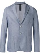 Harris Wharf London Patterned Blazer - Blue