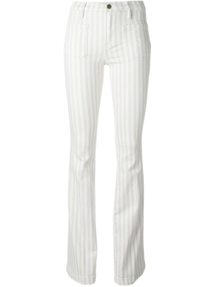 Frame Denim Striped Trousers