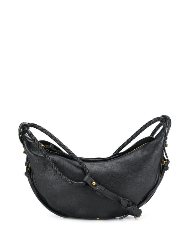 Jérôme Dreyfuss Curved Zip Bag - Black