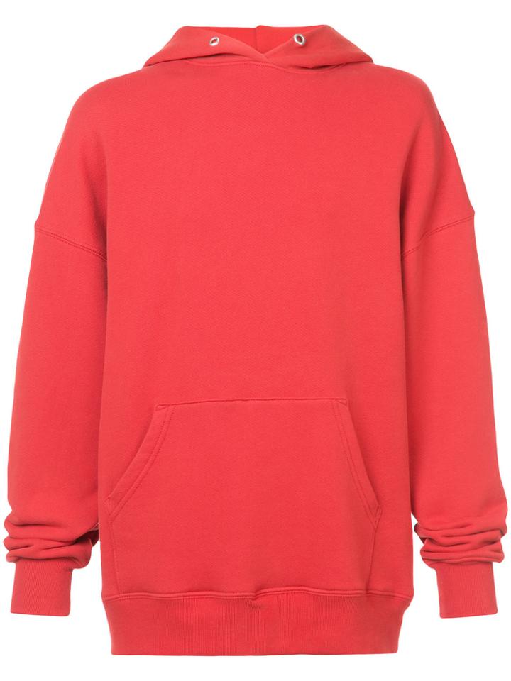 424 Fairfax Basic Hoodie - Red