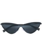 Le Specs Le Specs X Adam Selman Cat Eye Shaped Sunglasses - Black