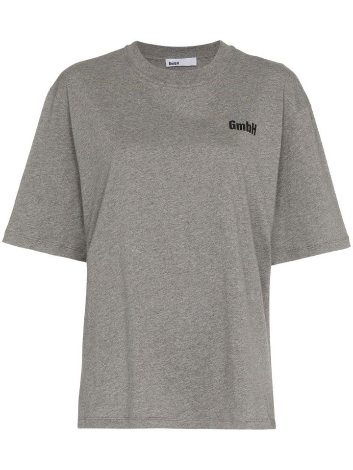 Gmbh X Browns Logo Print T-shirt - Grey
