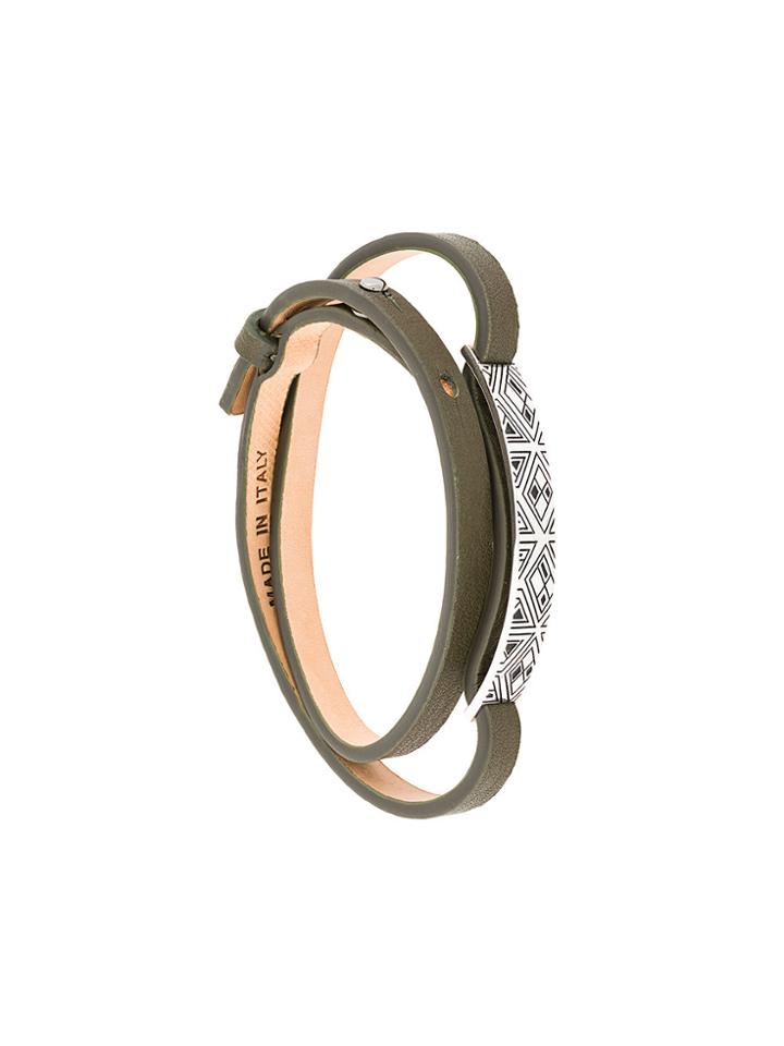 Northskull Woto Tag Bracelet - Green