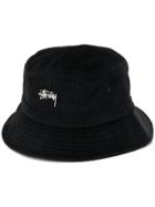 Stussy Corduroy Bucket Hat - Black