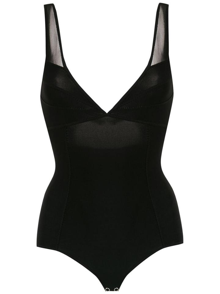 Le Lis Blanc Body Recortes Ana - Black