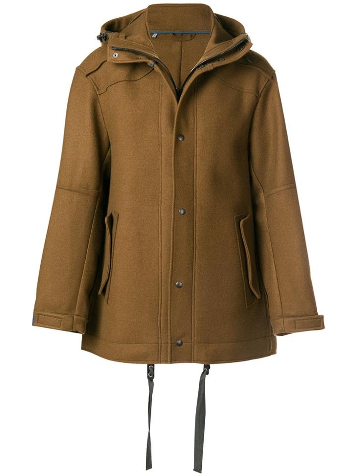 Lanvin Loose Long Sleebed Jacket - Brown