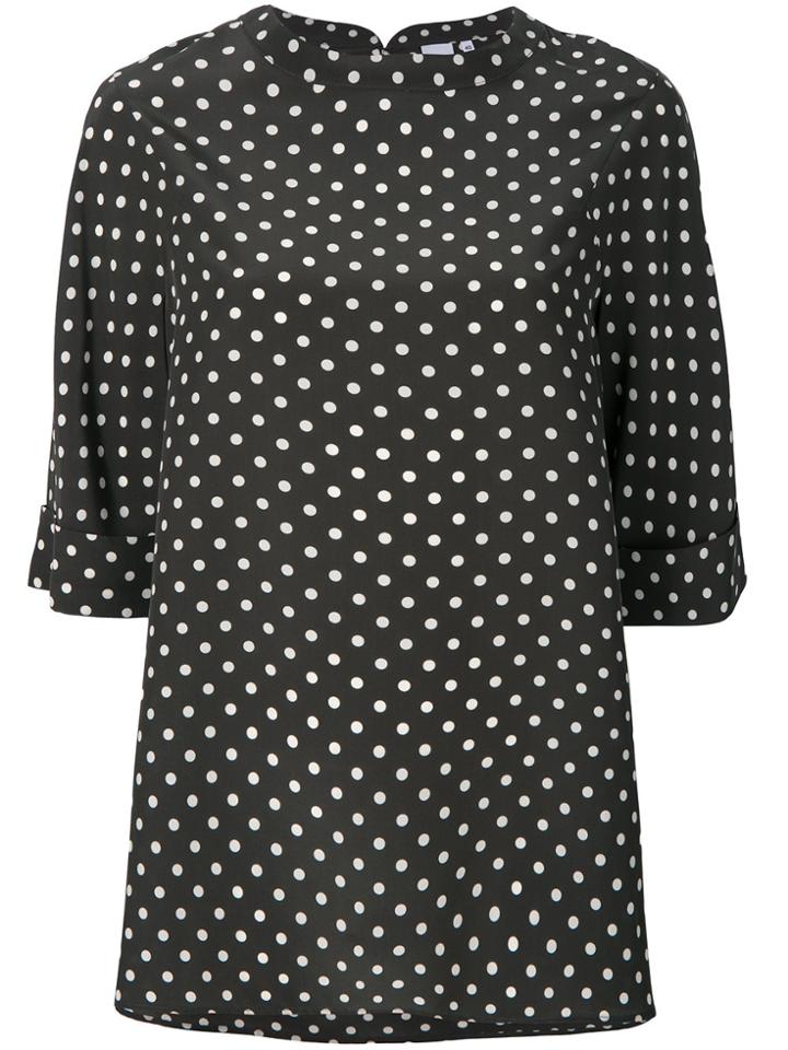 Aspesi Polka-dot Print Blouse - Grey