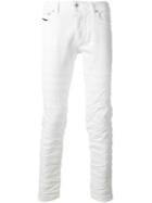 Diesel Black Gold Skinny Jeans, Men's, Size: 31, White, Cotton/polyester/elastolefin/spandex/elastane