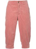 Comme Des Garçons Vintage Corduroy Shorts - Pink & Purple