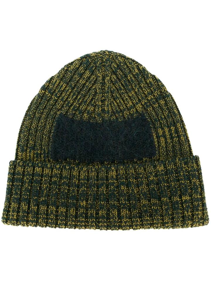 Oamc Ribbed Colour Block Beanie