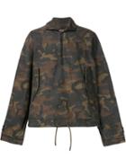 Adidas Camouflage Print Windbreaker, Men's, Size: Xl, Green, Cotton/nylon