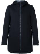 Herno - Hooded Padded Coat - Men - Polyamide/polyester/viscose - 52, Blue, Polyamide/polyester/viscose