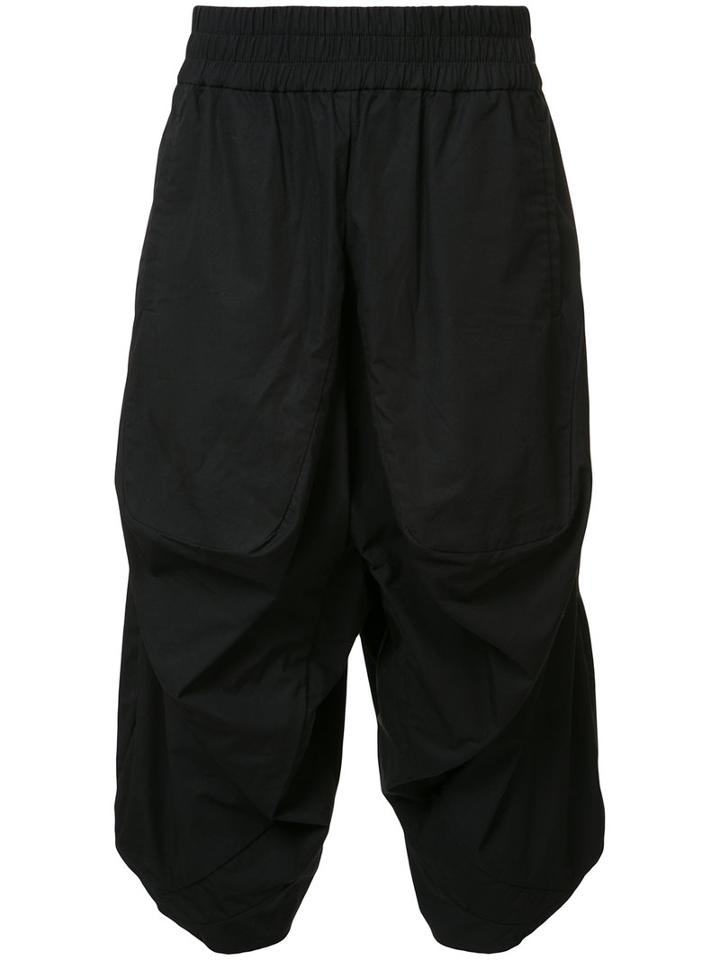 Private Stock Cropped Trousers, Men's, Size: Small, Black, Cotton