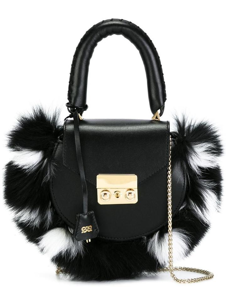 Salar Chain Strap Mini Tote, Women's, Black