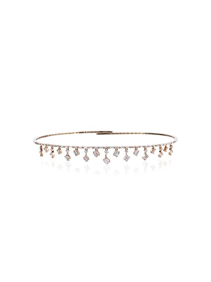 Suzanne Kalan Fireworks Charm Choker - Pink & Purple