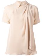 3.1 Phillip Lim Draped Top, Women's, Size: 6, Nude/neutrals, Silk