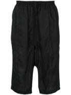 Abasi Rosborough Kyoto Slouched Shorts - Black
