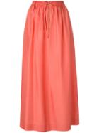 Joseph - Midi Full Skirt - Women - Silk - 42, Pink/purple, Silk