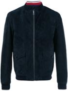 Gucci - Stand Up Collar Jacket - Men - Wool - 48, Blue, Wool