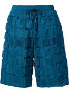 Christopher Raeburn - Remade Airbrake Shorts - Men - Nylon/polyester - S, Blue, Nylon/polyester