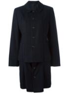 Comme Des Garçons Vintage Button Coat, Women's, Size: Medium, Blue