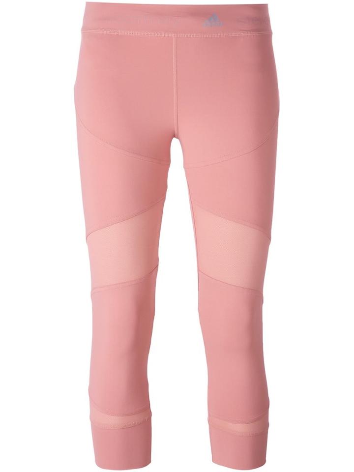 Adidas By Stella Mccartney Fitness Capris, Women's, Size: Small, Pink/purple, Spandex/elastane/recycled Polyester